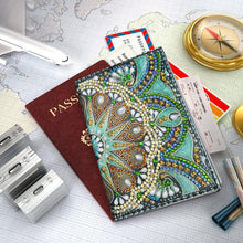 Load image into Gallery viewer, DIY Special Shaped Diamond Painting Travel Passport Protective Cover Crafts
