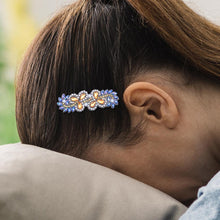 Load image into Gallery viewer, 3pcs DIY Full Drill Diamond Painting Hair Clip Flower Leaf Barrette Hairpin

