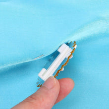 Load image into Gallery viewer, 3pcs DIY Full Drill Diamond Brooches Flower Rhinestone Jacket Lapel Pins
