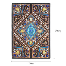 Load image into Gallery viewer, DIY Mandala Special Shaped Diamond Painting 50 Pages A5 Sketchbook Notepad
