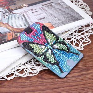 DIY Special Shape Diamond Painting Butterfly Shape Luggage Boarding Pass