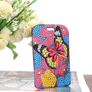 Butterfly Suitcase Luggage Boarding Pass DIY Diamond Painting Special Shape