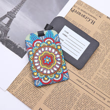 Load image into Gallery viewer, Mandala Type Luggage Boarding Pass DIY Diamond Painting Special Shape Drill
