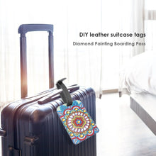 Load image into Gallery viewer, Mandala Type Luggage Boarding Pass DIY Diamond Painting Special Shape Drill
