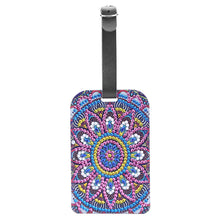 Load image into Gallery viewer, DIY Special Shaped Diamond Painting Mandala Leather Luggage Boarding Pass
