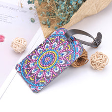 Load image into Gallery viewer, DIY Special Shaped Diamond Painting Mandala Leather Luggage Boarding Pass
