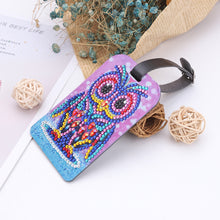 Load image into Gallery viewer, DIY Special Shaped Diamond Painting Bird Leather Luggage Boarding Pass
