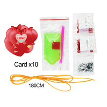 Load image into Gallery viewer, 10pcs Festival Greeting Card Pendant DIY Diamond Painting Single Side Drill
