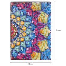 Load image into Gallery viewer, DIY Special Shaped Diamond Painting Colorful 50 Pages A5 Drawing Notebook

