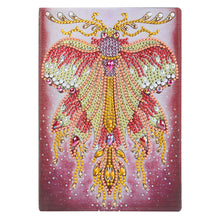Load image into Gallery viewer, DIY Special Shaped Diamond Painting Butterfly 50 Pages A5 Drawing Notebook
