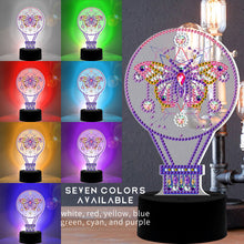 Load image into Gallery viewer, DIY Diamond Painting LED Light Fantasy Butterfly Embroidery Night Lamp Set
