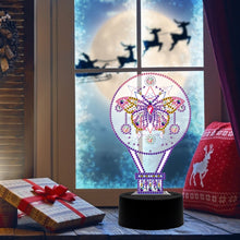 Load image into Gallery viewer, DIY Diamond Painting LED Light Fantasy Butterfly Embroidery Night Lamp Set
