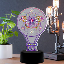 Load image into Gallery viewer, DIY Diamond Painting LED Light Fantasy Butterfly Embroidery Night Lamp Set
