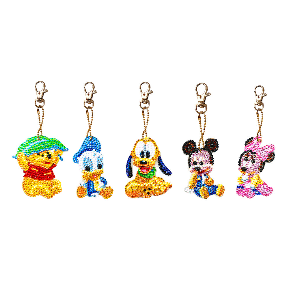 Disneys Mickey Mouse Diamond Art Keyring 