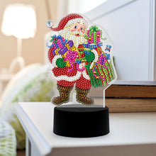 Load image into Gallery viewer, DIY Diamond Painting LED Light Special Shaped Santa Claus Embroidery Lamp
