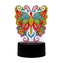 Load image into Gallery viewer, Butterfly DIY Diamond Painting LED Light Embroidery Night Lamp Home Decor
