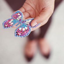 Load image into Gallery viewer, 4pcs Diamond Keychains Art Craft DIY Handmade Rhinestone Pendant Kid Adult Gifts
