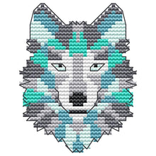 Load image into Gallery viewer, Joy Sunday Wolf(9*13CM) 14CT stamped cross stitch

