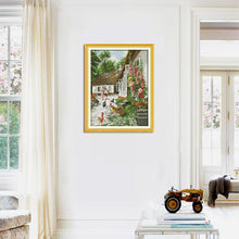 Load image into Gallery viewer, Joy Sunday Farmhouse(52*41CM) 14CT stamped cross stitch
