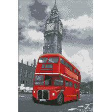 Load image into Gallery viewer, Joy Sunday Bus(38*28CM) 14CT stamped cross stitch
