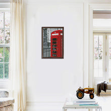 Load image into Gallery viewer, Joy Sunday Telephone Booth(38*28CM) 14CT stamped cross stitch
