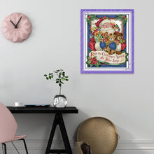 Load image into Gallery viewer, Joy Sunday Happy Christmas(44*54CM) 14CT stamped cross stitch

