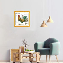 Load image into Gallery viewer, Joy Sunday Big Rooster(28*28CM) 14CT stamped cross stitch
