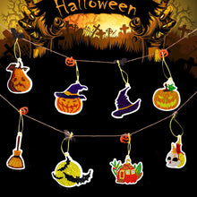 Load image into Gallery viewer, 10pcs Halloween DIY Diamond Painting Pendant Full Drill Mosaic Ornament Kit
