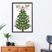 Load image into Gallery viewer, Christmas Tree(14*19CM) 14CT stamped cross stitch
