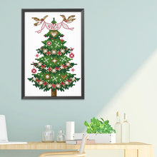 Load image into Gallery viewer, Christmas Tree(14*19CM) 14CT stamped cross stitch
