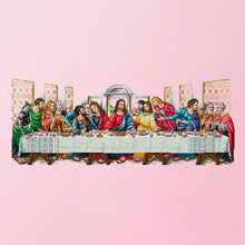 Load image into Gallery viewer, Joy Sunday The Last Dinner(77*35CM) 14CT stamped cross stitch
