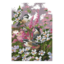 Load image into Gallery viewer, Joy Sunday Birds(19*28CM) 14CT stamped cross stitch
