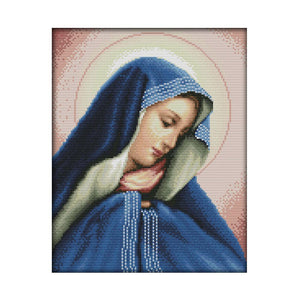 Joy Sunday Goddess(30*29CM) 14CT stamped cross stitch