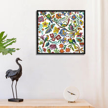 Load image into Gallery viewer, Joy Sunday Bird Flowers(59*55CM) 14CT stamped cross stitch
