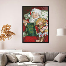 Load image into Gallery viewer, Joy Sunday Christmas Story(21*30CM) 14CT stamped cross stitch
