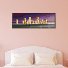 Load image into Gallery viewer, Joy Sunday Stonehenge(37*16CM) 14CT stamped cross stitch
