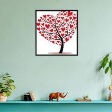 Load image into Gallery viewer, Joy Sunday Heart Tree(35*33CM) 14CT stamped cross stitch

