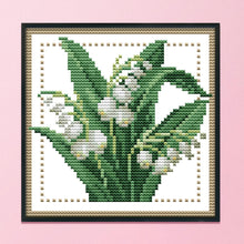 Load image into Gallery viewer, Joy Sunday Months Flower May(17*17CM) 14CT stamped cross stitch
