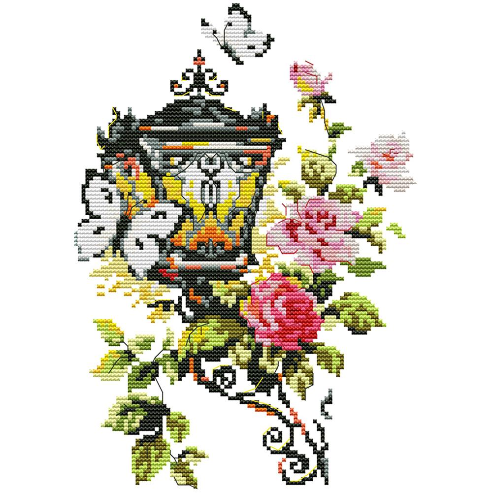 Joy Sunday Temptation Light(30*21CM) 14CT stamped cross stitch