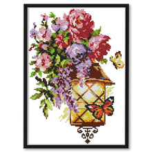 Load image into Gallery viewer, Joy Sunday Hope Light(30*21CM) 14CT stamped cross stitch
