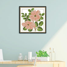 Load image into Gallery viewer, Joy Sunday Months Flower June(17*17CM) 14CT stamped cross stitch
