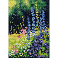 Load image into Gallery viewer, Joy Sunday Blooming Mountain Flower(30*21CM) 14CT stamped cross stitch
