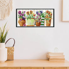 Load image into Gallery viewer, Joy Sunday Plants(59*27CM) 14CT stamped cross stitch
