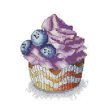 Load image into Gallery viewer, Joy Sunday Cake(16*19CM) 14CT stamped cross stitch
