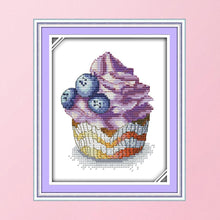 Load image into Gallery viewer, Joy Sunday Cake(16*19CM) 14CT stamped cross stitch
