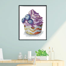 Load image into Gallery viewer, Joy Sunday Cake(16*19CM) 14CT stamped cross stitch
