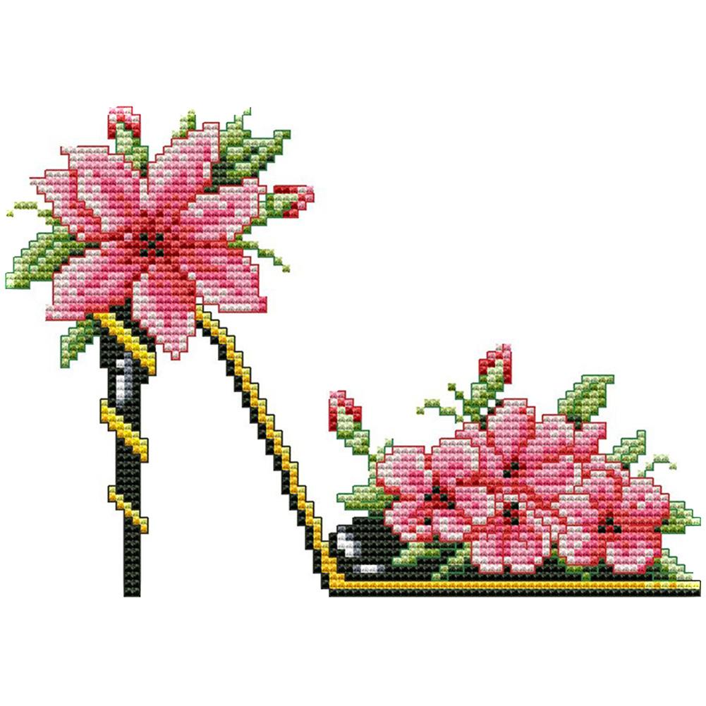 Joy Sunday High Heels(21*16CM) 14CT stamped cross stitch