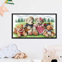 Load image into Gallery viewer, Joy Sunday Little Bear(52*31CM) 14CT stamped cross stitch
