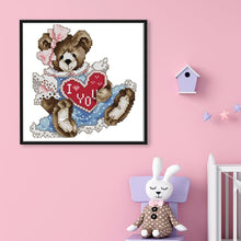 Load image into Gallery viewer, Joy Sunday Cartoon(21*21CM) 14CT stamped cross stitch
