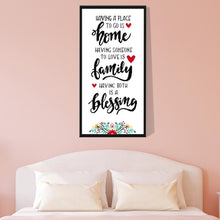 Load image into Gallery viewer, Joy Sunday Happy Home(35*64CM) 14CT stamped cross stitch
